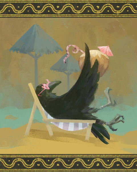 Raven&#39;s vacation